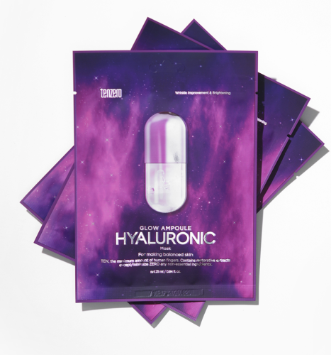 Tenzero      , Glow Ampoule Hyaluronic Mask  2