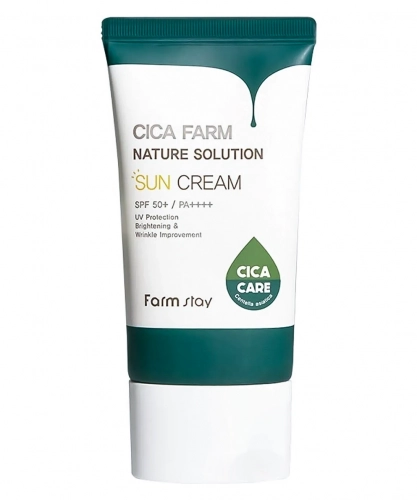 FarmStay        Cica Farm Nature Solution Sun Cream Spf50+ / PA++++