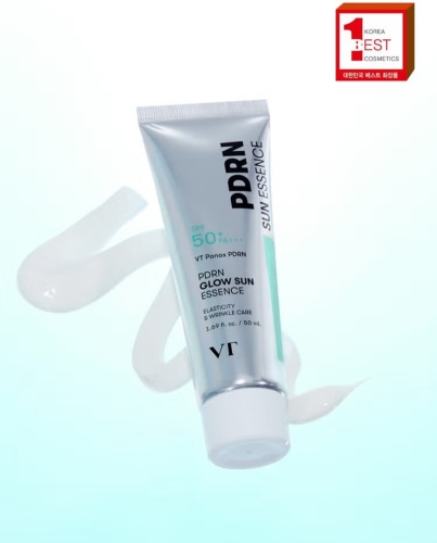 VT ˸���� �������������� �������� � ���� � ����������, PDRN Glow Sun Essence SPF 50+ PA+++ ���� 2