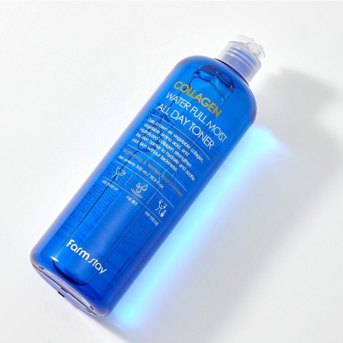 FarmStay ����� ��� ���� � ���������� 500 ��, Collagen Water Full Moist All Day Toner ���� 3