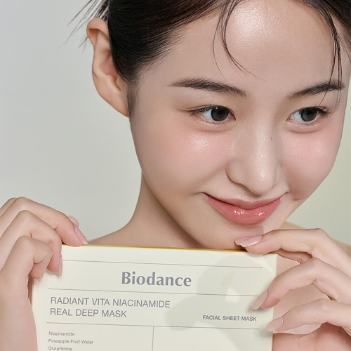 Biodance          , Radiant Vita Niacinamide Real Deep Mask  7