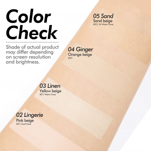 Clio      ,  4-BO Ginger, Kill Cover Fixer Cushion SPF50+ PA+++   8