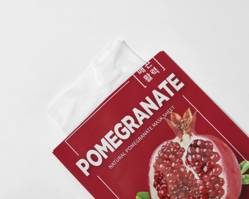 The SAEM       () Natural Pomegranate Mask Sheet  3