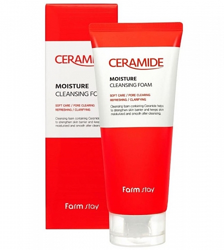FarmStay        Ceramide moisture cleansing foam