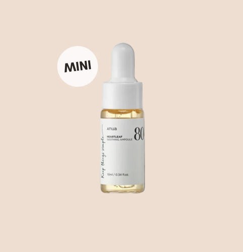 Anua       80% (), Heartleaf 80% Moisture Soothing Ampoule Mini  3