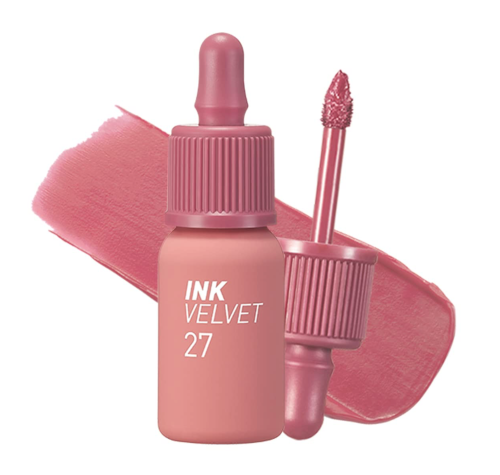 Peripera     ,  27 Strawberry  Nude, Ink Velvet