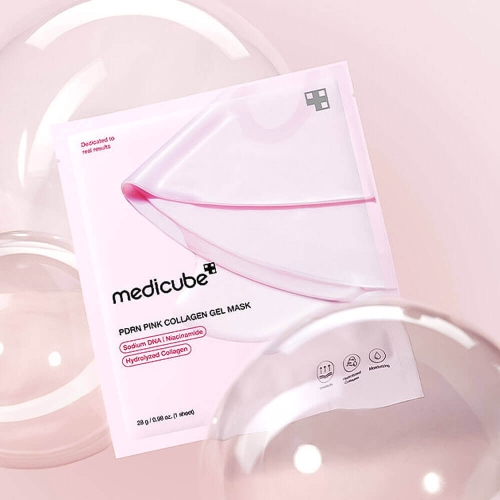 Medicube ������������ ����� � ����, ��������� � ����������, PDRN Pink Collagen Gel Mask ���� 2