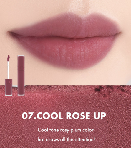 Rom&nd      -,  07 Cool Rose Up, Blur Fudge Tint  4