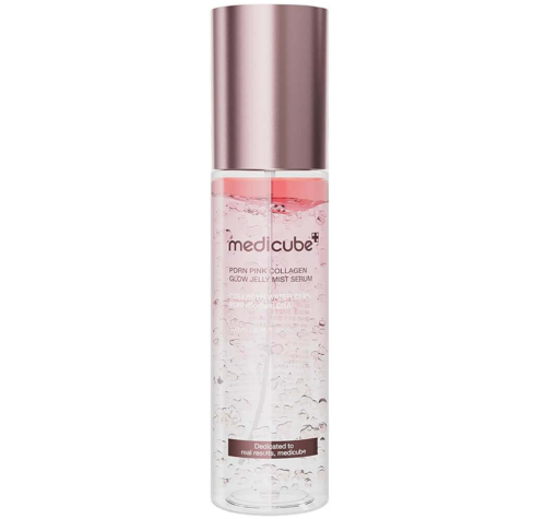 [������� ���������] Medicube ����������� ����-���� � ���� � ����������, PDRN Pink Collagen Glow Jelly Mist Serum