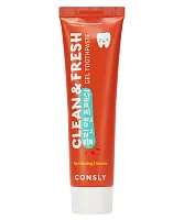 Consly      +    Clean&fresh gel toothpaste red ginseng & acerola