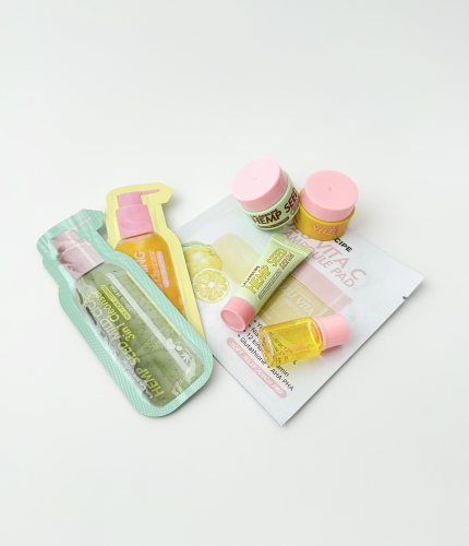 LALARECIPE        , 2 , Yuzu Vita C Ampoule Pad Mini  6