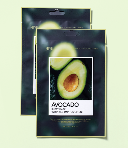 Tenzero      , Avocado Sheet Mask  5