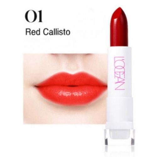 L'OCEAN    ,  01 Red Callisto, Petite Lipstick  2