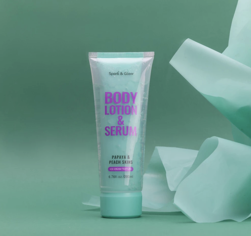 Spark&Glow ���������-������ ��� ���� � �������� ������ � �������, Body Lotion&Serum Papaya&Peach Skins ���� 2