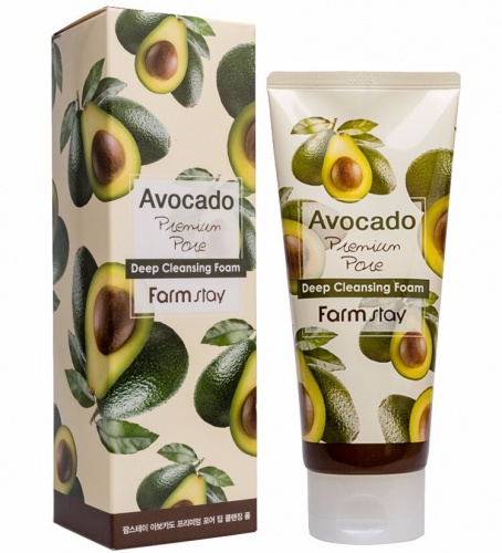 FarmStay        Avocado premium pore deep cleansing foam