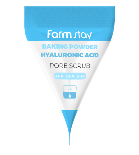 FarmStay         Baking power hyaluronic acid pore scrub
