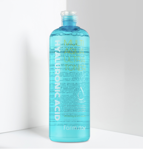 FarmStay       500 , Hyaluronic Acid Multi Aqua Ultra Toner  2