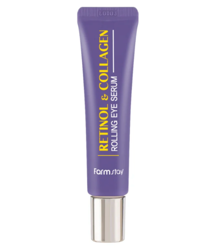 FarmStay -      , Retinol&Collagen Rolling Eye Serum