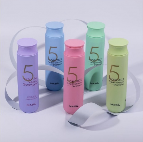 Masil     ()  5 Probiotics perfect volume shampoo  7