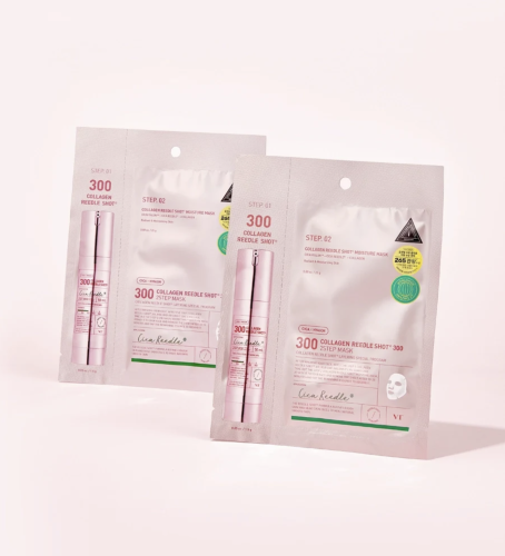 VT ����������� ����������� ����� � ���������� � �����������, Cosmetics Collagen Reedle Shot 300 2step Mask ���� 2