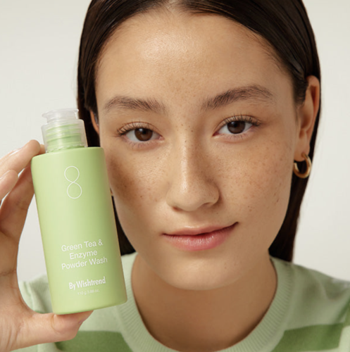 By Wishtrend        , Green Tea & Enzyme Powder Wash  3