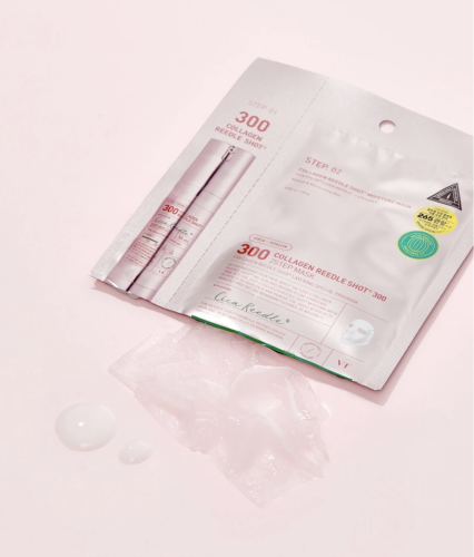 VT ����������� ����������� ����� � ���������� � �����������, Cosmetics Collagen Reedle Shot 300 2step Mask ���� 3