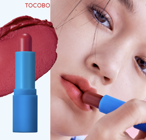 TOCOBO   -  ,  031 Rose Burn, Powder Cream Lip Balm  4