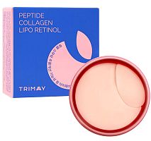 Trimay       60 , Wrinkle Smoothing Gel Eye Patch Peptide Collagen Lipo Retinol