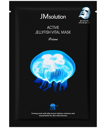 JMsolution Тканевая маска с медузой  Active jellyfish vital mask