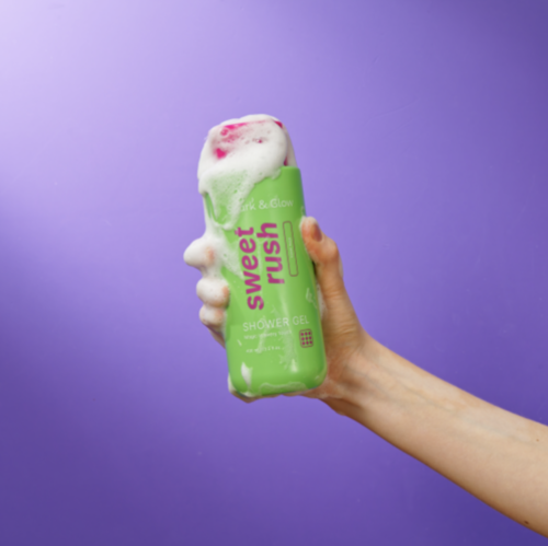 Spark&Glow ���� ��� ���� � ������������ ��������, Sweet Rush Velvet Haze Shower Gel ���� 3