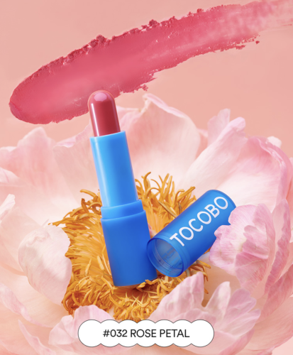 TOCOBO   -  ,  032 Rose Petal, Powder Cream Lip Balm  4