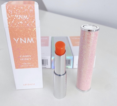 YNM -    ,  Orange Red Honey Lip Balm  3