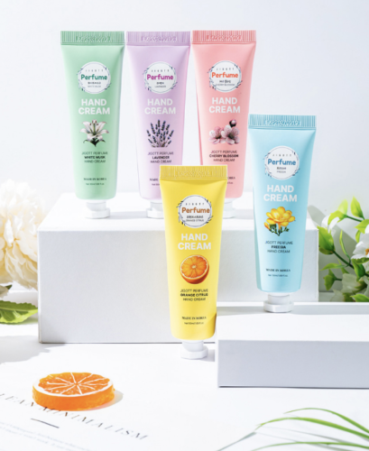 Jigott ����� ��������������� ������ ��� ��� 5 ��, Perfume Assorted Hand Cream Set ���� 4