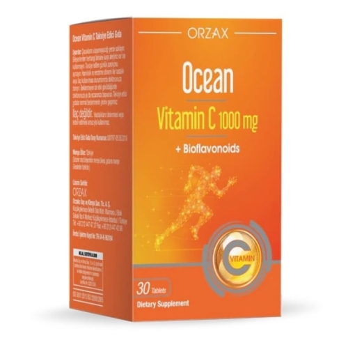 [] Orzax    1000 , 30 , Ocean Vitamin C 1000 mg 30 Tablet