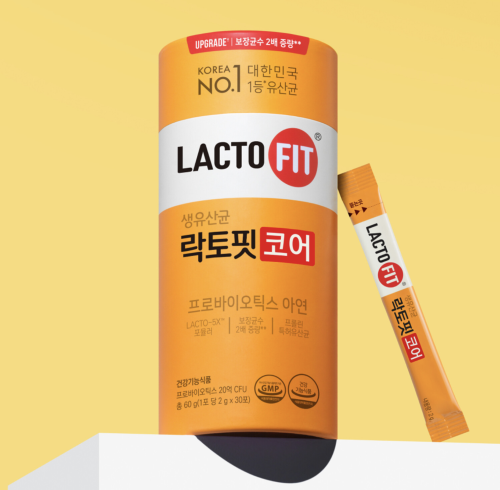 LACTO-FIT  -      , 60  Lacto-5X Formula Orange Balance Excretion Core Chong Kun Dang  2