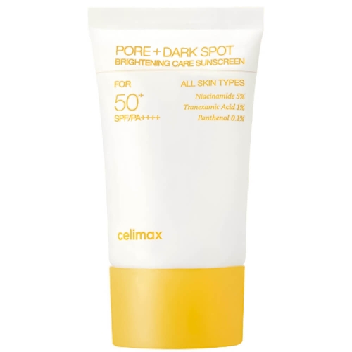 Celimax      -  , Pore+Dark Spot Brightening Care Sunscreen SPF50+ PA++++