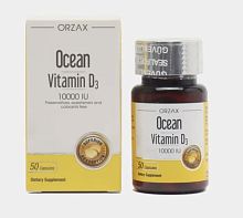 [] Orzax   D3 10000 ., 50 , Ocean Vitamin D3 10000 IU 50 Capsules