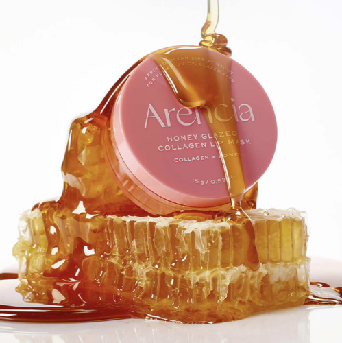 Arencia ������������ �����-������� ��� ��� � ���� � ����������, Honey Glazed Collagen Lip Mask ���� 4