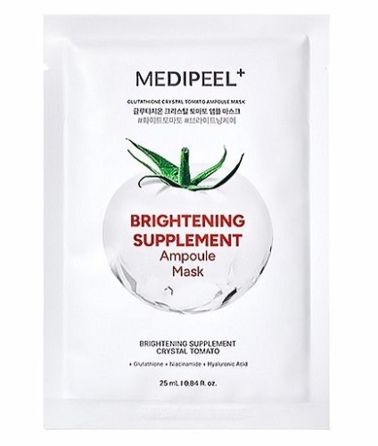 MEDIPEEL          , Glutathione Crystal Tomato Ampoule Mask