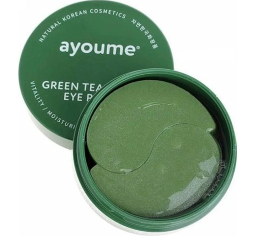 Ayoume ������������ ����� � ���� � ������� ����, Green Tea+Aloe Eye Patch