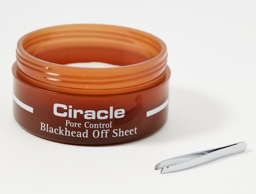 Ciracle Набор салфеток для удаления чёрных точек  Goodbye blackhead pore control blackhead off sheet фото 8