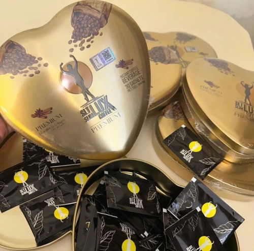 [] Lux Coffee      (), 30 , SLT Slim Lux Coffee Premium L-carnitine&Collagen, 30 sachets  2