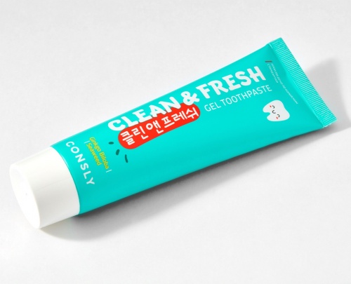 Consly      +    Clean&fresh gel toothpaste ginkgo biloba & seaweed  3