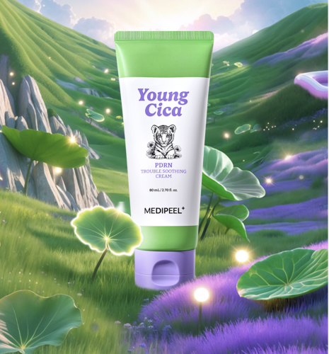 MEDIPEEL    ,   , Young Cica PDRN Trouble Soothing Cream  2