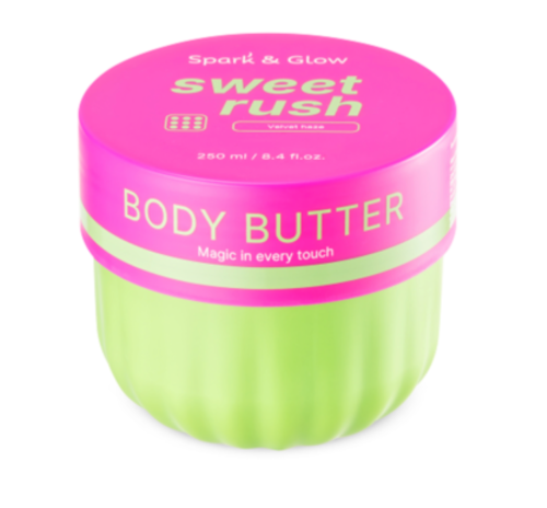 Spark&Glow      , Sweet Rush Velvet Haze Body Butter
