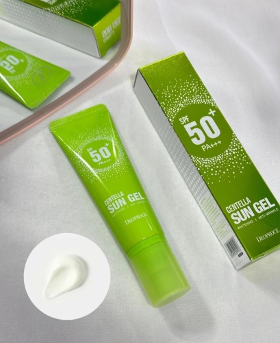 Deoproce  -   , Centella Sun Gel SPF 50+ PA+++  4