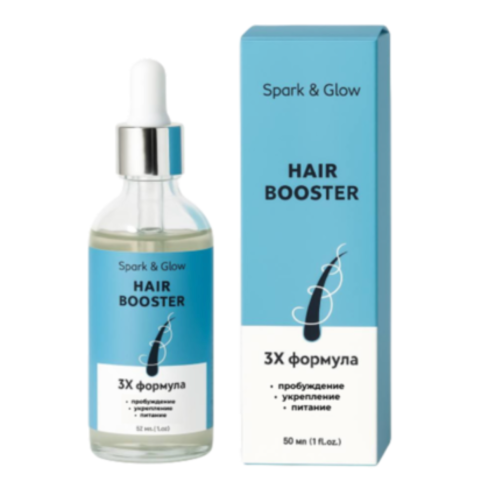 Spark&Glow ���������-������ ��� ����� ����� � ��������, Hair Booster Serum For Scalp&Hair