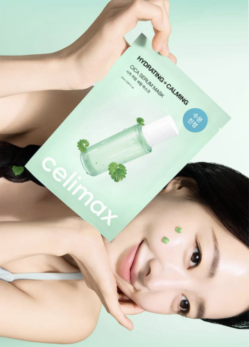 Celimax        , The Real Cica Calming Serum Mask  3