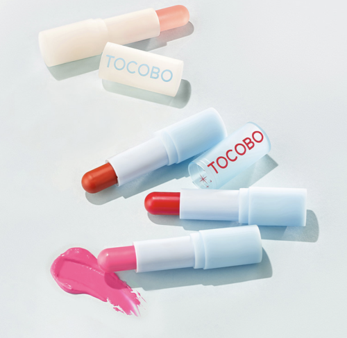 TOCOBO ����������� ���������� ������� ��� ���, ������� 001 Coral Water, Glow Ritual Lip Balm ���� 7