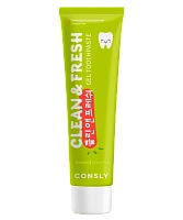 Consly     +    Clean&fresh gel toothpaste bamboo & green tea